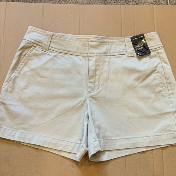 NWT NY&Co 4” twill shorts with 3% spandex - Picture 1 of 8